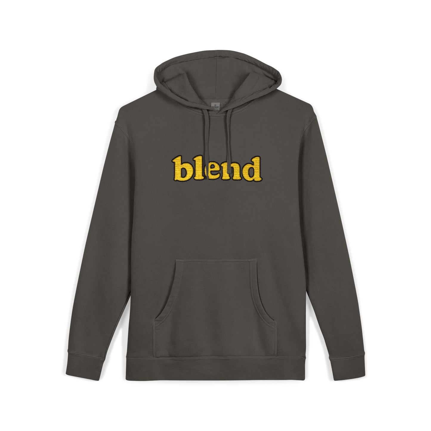 Blend VIBE | Embroidered Pigment-Dyed Hoodie