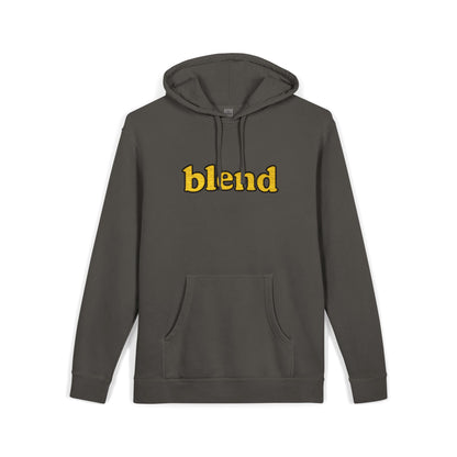 Blend VIBE | Embroidered Pigment-Dyed Hoodie