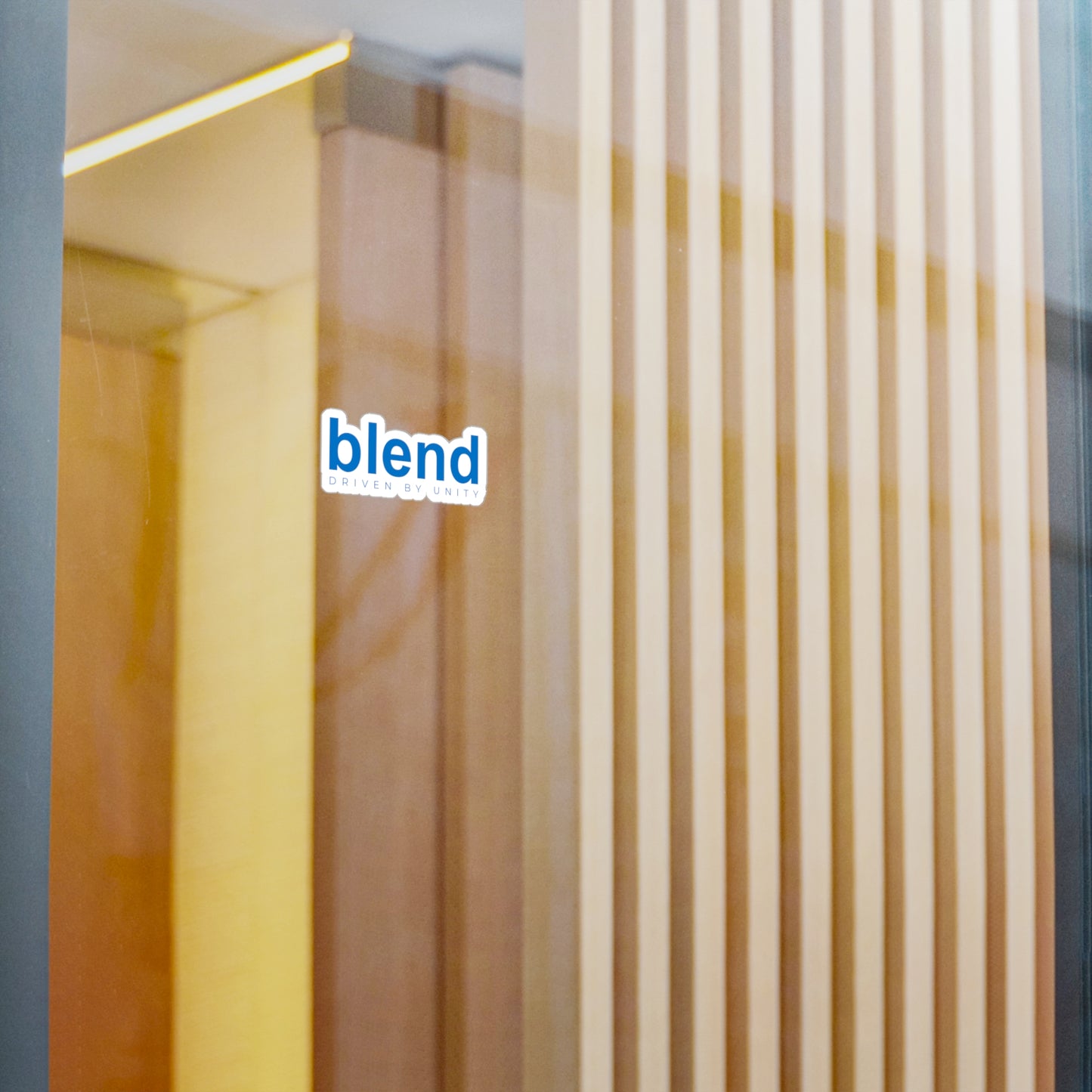 Blend CORE | Driven By Unity | Unity Inspired Vinyl Sticker for Laptop, Water Bottle or Car