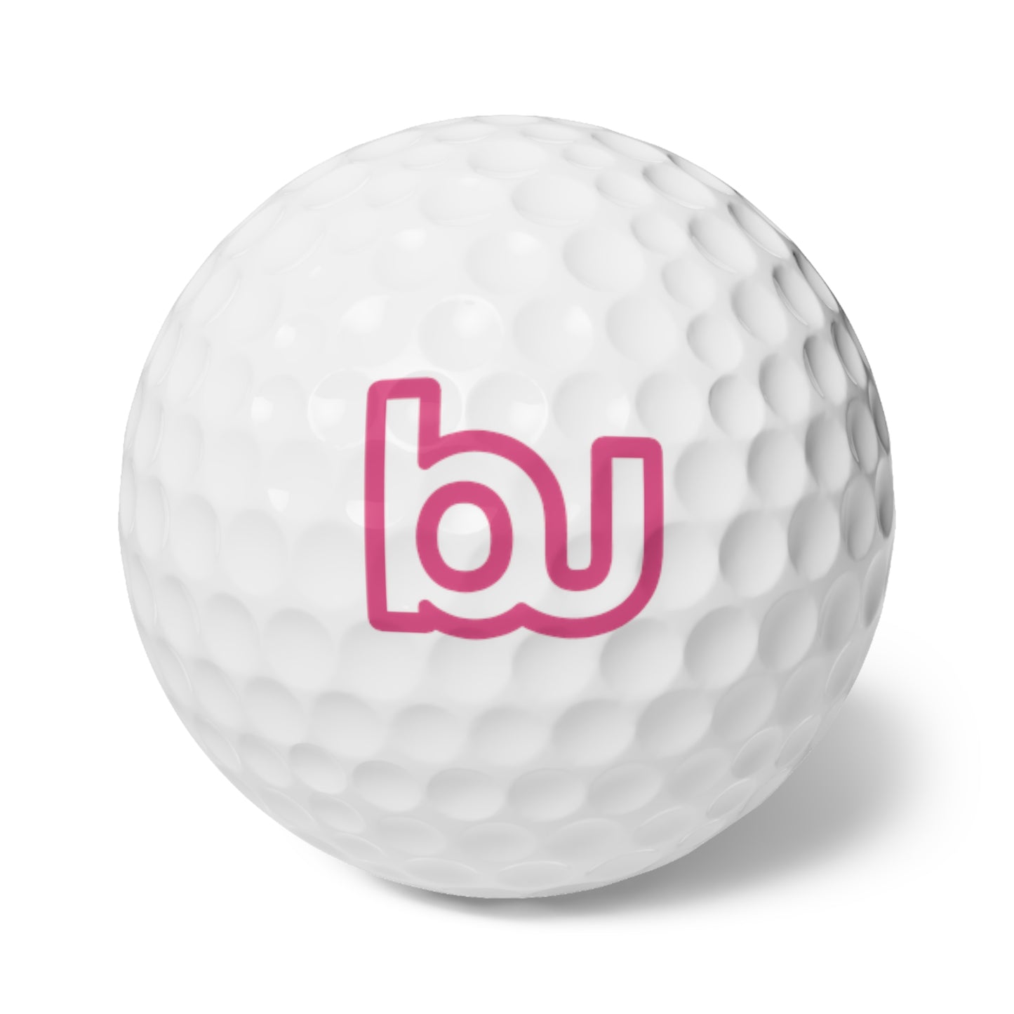 Blend ATHLEISURE | Pink Logo Golf Balls | Play With Purpose!