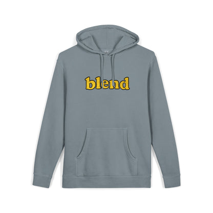 Blend VIBE | Embroidered Pigment-Dyed Hoodie